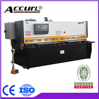 QC11Y-6X4000 sheet metal shearing machine,hydraulic shearing machine