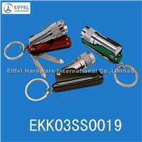 LED torch keychain tool ,different color available(EKK03SS0019)