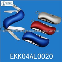 Multi keyring knife,different color available (EKK04AL0020)