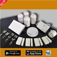 Smart Message and iOS App &amp;amp; Android App GSM Alarm Home Security System Wireless G1-E