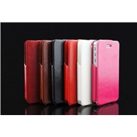 Leather phone case for iphone 5 5s 2014 Flip elegant fashion