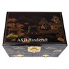 Carved lacquer luxury jewelry case