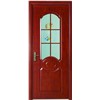glass wooden door for interior decoration