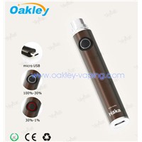 Electronic cigarette best looking haka passthrough battery