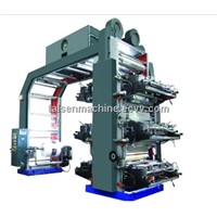 High speed flexographic printing machine