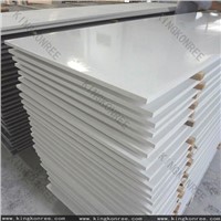 Sonw  white artificial stone acrylic solid surface sheet