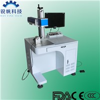 Ring/Tube/Cylinde Fiber Laser Marking Machine RF-F-20W for Metal and Nonmetal Materials