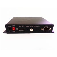 1080P digital signage player  with push buttons Optical output