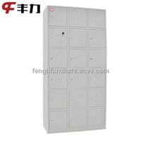 18 door rust resistant outdoor storage cabinet