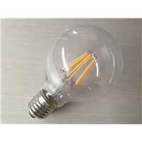 360degree led filament decorative 2400k 6w dimmable e27 led bulb dimmable filament