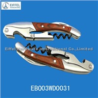 High quality two step opener with wood handle (EBO03WD0031)