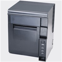 Wall mounted 80mm Thermal POS Printer support QR CODE USB+serial+LAN interface for kitchens&amp;amp;cafes