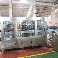 beer bottle washing filling capping 3-in-1 machine