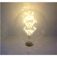 G125 3W modern decorative wedding light 2600k with CE ROHS led edison bulb dimmable
