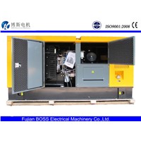 Hot! CE Approved 87.5KVA/70KW Lovol series silent Diesel Genset