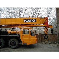 Used truck crane NK400E Kato / 40 ton crane / used truck crane