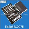 Hot sale 8pcs Nail care kit in leather pouch (EMS08SS0075)