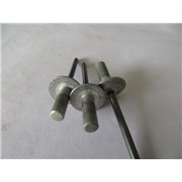 China Aluminum iron Large cap closed blind rivets