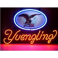 New T125 YUENGLING handicrafted real glass tube neon light beer lager bar pub club sign.