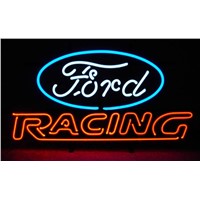New T418 FORD AMERICAN handicrafted real glass tube neon light beer lager bar pub club sign.