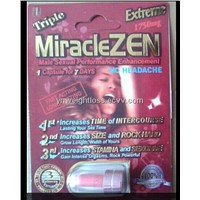 Triple PowerZEN &amp;amp; MiracleZEN Kinds of Enhancer Pil 1750mgl Libido Sex Enlarge