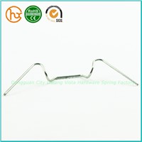 w shape wire form spring