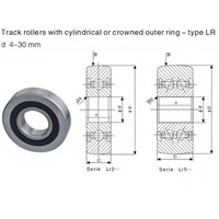 china bearing LR605NPPU/KDDU Guide roller bearing