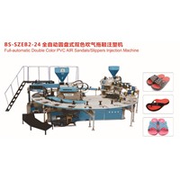 double color PVC AIR slipper injection machine