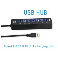 USB Hub 7 Port USB Hub 3.0 / USB Hub Driver 7 Ports