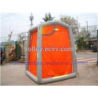 Outdoor Emergency Decon Shower System for 1 Man