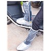 Transparent PVC Rain Boots with Velcro Both for Men and Women