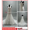 Sweetheart Strapless Mermaid Lace Evening Party Wear Wedding Dress Bridal Gown (LT2158)