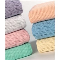 100% cotton leno weaving thermal blanket