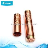 Mechanical mod Akuma Mod Red copper material Mech mod Akuma mod clone