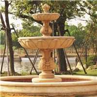 Stone Garden Carved Marble Water Fountain