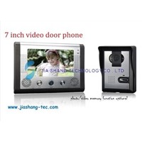 7 inch video door phone intercom door bell door entry system