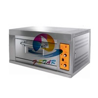 Gas baking oven with 1 layer and tray