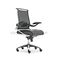 High Back Leather Office Swivel Chair B-03BS