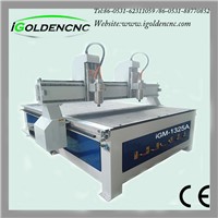 manufacturer steel gantry two spindle cnc router iGW-1325
