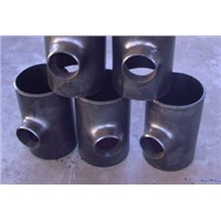 20&amp;quot; Equal tee reducer tee butt-welding carbon steel ANSI B16.9 ASTM A234 WPB pipe fitting