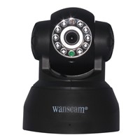 Wanscam JW0009 SD Card PT Wireless Two-way audio baby monitor IP Camera