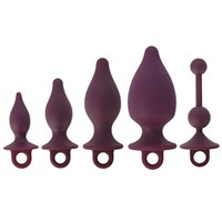 sex toy of silicone butt plug