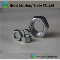 zinc plated/galvanized DIN934 Hex Nut