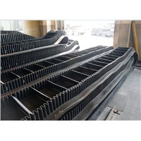Cleat waveform sidewall conveyor belt