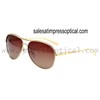 Unisex Full Rim Metal Anti-ultraviolet Polarize Wayfarer Sunglasses