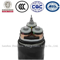 0.6/1V XLPE insulated PVC sheaht armored power cable