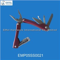 Hot sale Mini plier with torch &amp; red handle (EMP05SS0021)