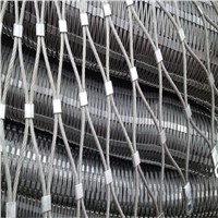 zoo animal wire rope net  mesh fence