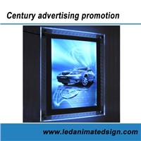 Led Acrylic display light box for advertising