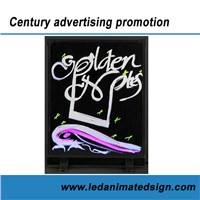Colorful led advertising board for indoor